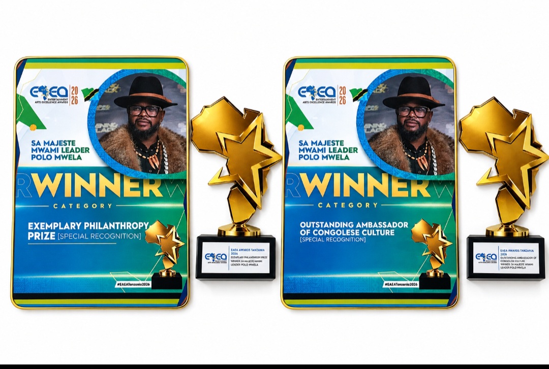 Tanzanie : Sa Majesté Mwami Polo Mwela décroche un double prix aux EAEA Awards 2026   